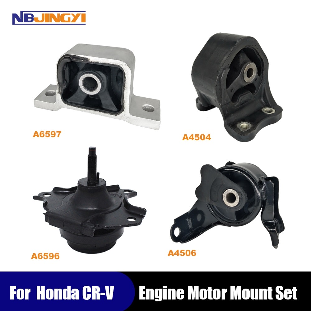 1K0010 Engine Motor Mounts & Auto Trans Mount 4Pcs Set for Honda CR-V 02-06 L4 2.0L