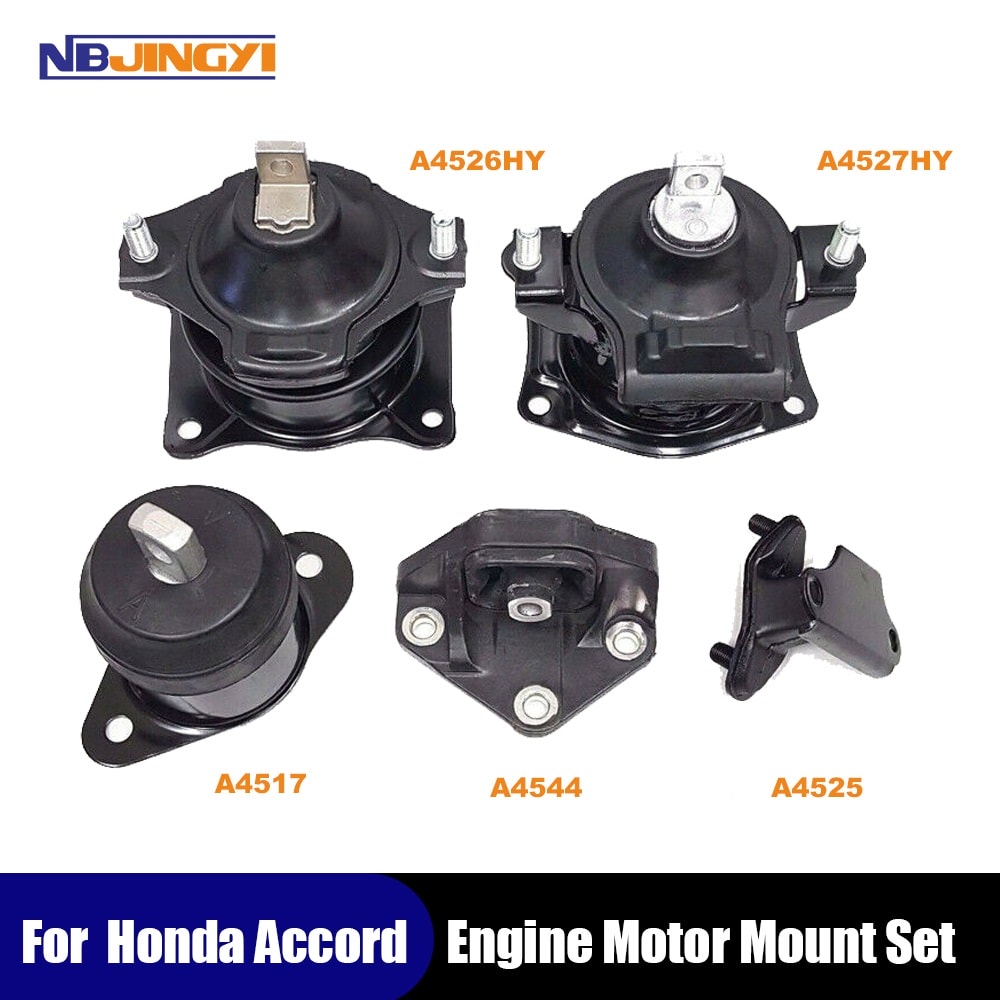 1K0012 Hydraulic Engine Motor Mounts & Manual Trans. Mount for 03-07 Honda Accord 3.0L V6 SOHC 24v