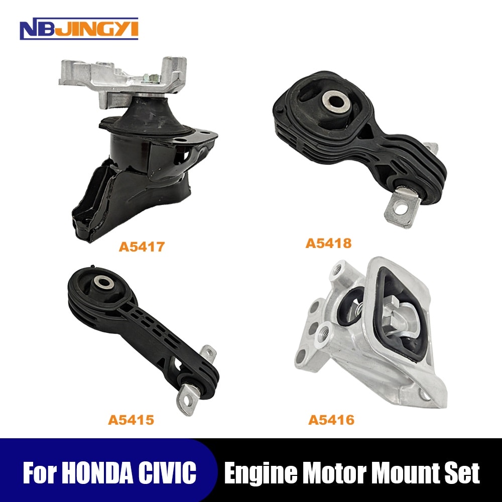 1K0024 Engine Motor & Trans Mount Set 4PCS For 2006-2010 Honda Civic 1.8L