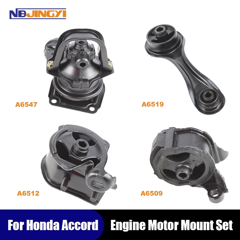 1K003 New Auto Trans Engine Motor Mount Kit Fits 91-93 Honda Accord 2.2L L4 SOHC 16v