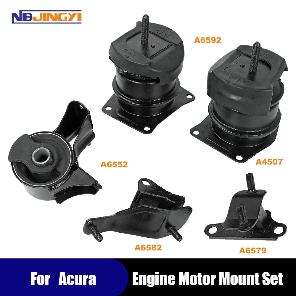 1K0030 Engine Motor & Transmission Mount Kit 5PCS Fits 1998-2002 Honda Accord V6 3.0L & 1999-2003 Acura TL 3.2L Auto Cars