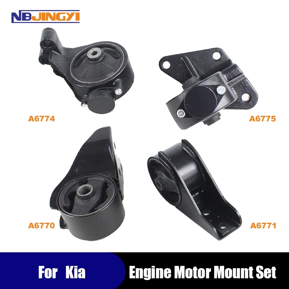 1K0032 Engine Motor Mounts & Auto Trans Mount 4Pcs Set for Kia Sedona 02-05 3.5L