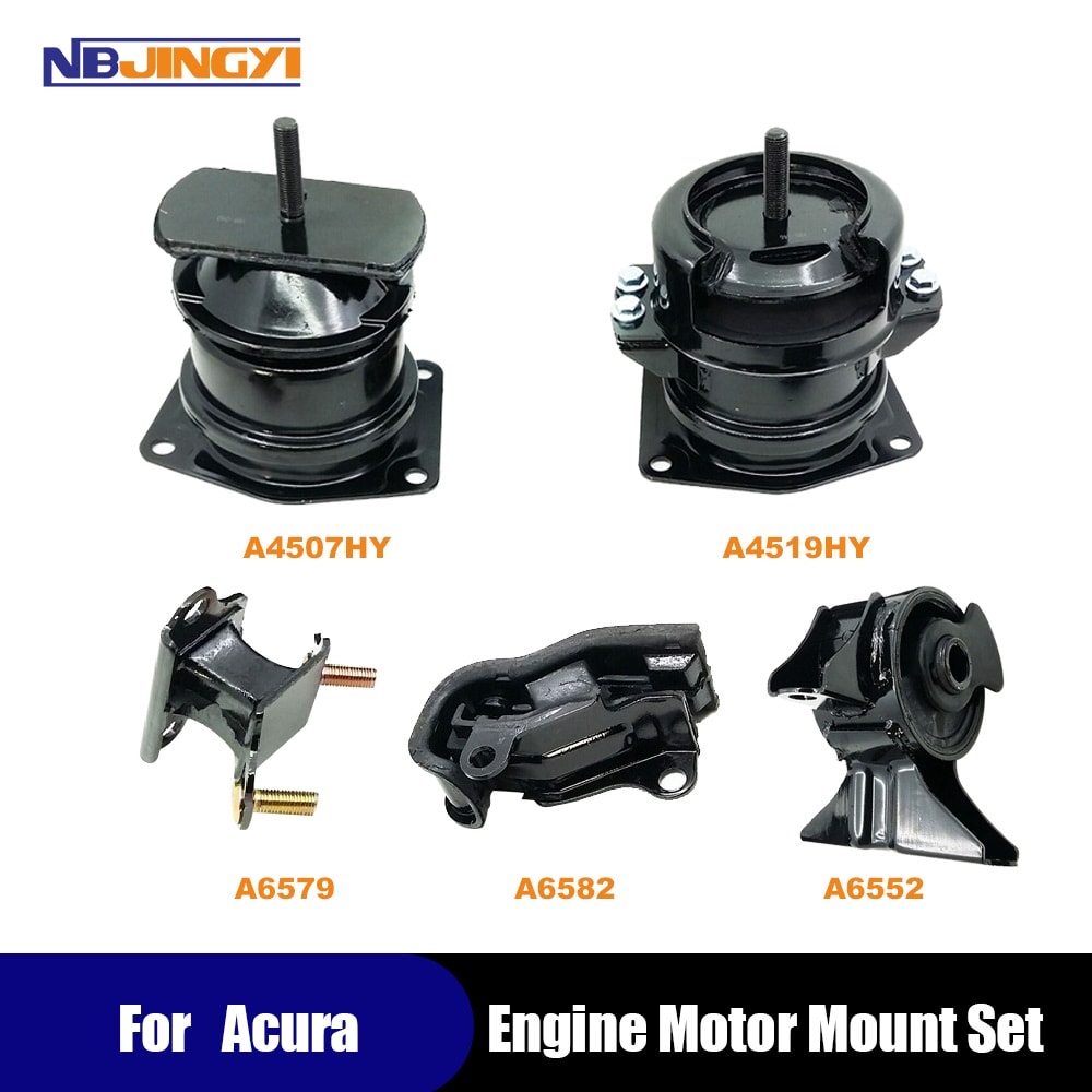 1K0034 Transmission Motor Mounts Front Right Rear 4PCS Set 3.2 L for 2000-2003 Acura TL