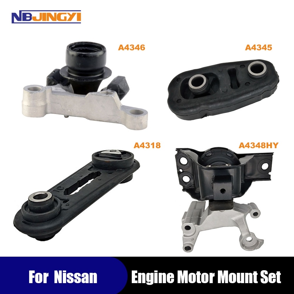 1K0042 Engine Motor & Trans Mount 4PCS. 2007-2012 for Nissan Sentra 2.0L for Auto CVT