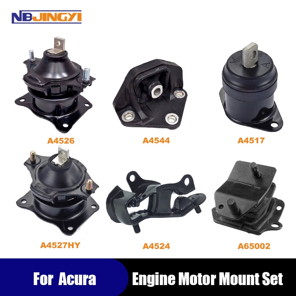 1K0044 Engine Motor & Transmission Mount Set 6PCS 2004-2006 for Acura TL 3.2L for Auto