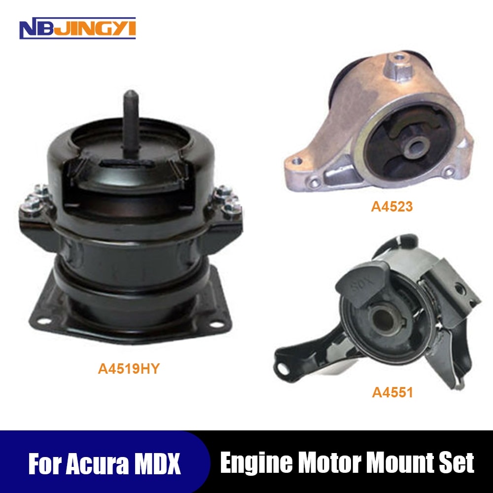 1K0053 Engine Motor Mounts Set Kit For 01-08 Acura MDX Honda Pilot 3.5 L