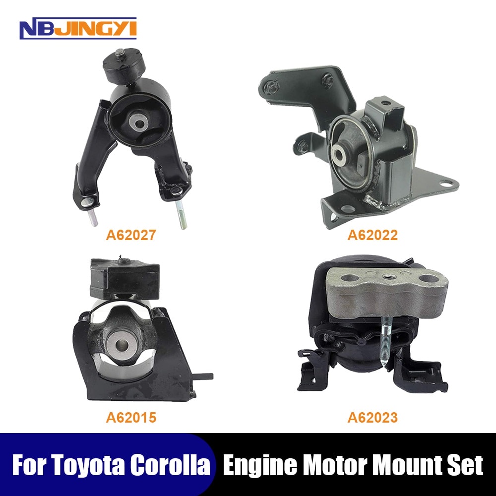 1K0065 Engine & Trans Mount 4PCS 09-10 for Pontiac Vibe/ 09-18 for Corolla Matrix 1.8L/09-13 for Toyota Matrix 1.8L