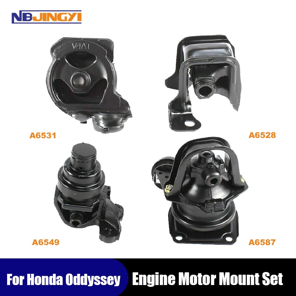 1K007 Motor Mounts 4PCS Replacement for 1994-1997 Honda Accord 2.2L L4 Auto Trans