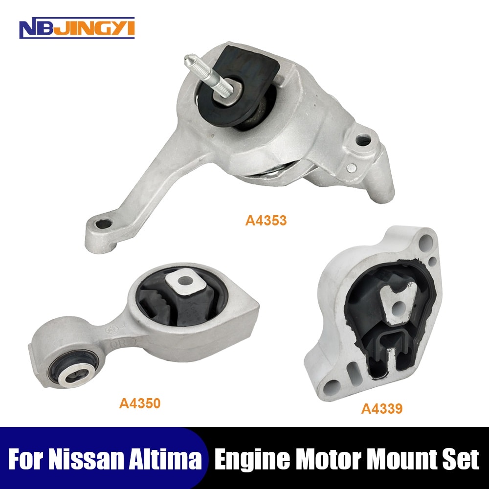 1K0072 Engine Motor & Trans Mount 4PCS 2007-2012 for Nissan Altima 2.5L for Auto CVT