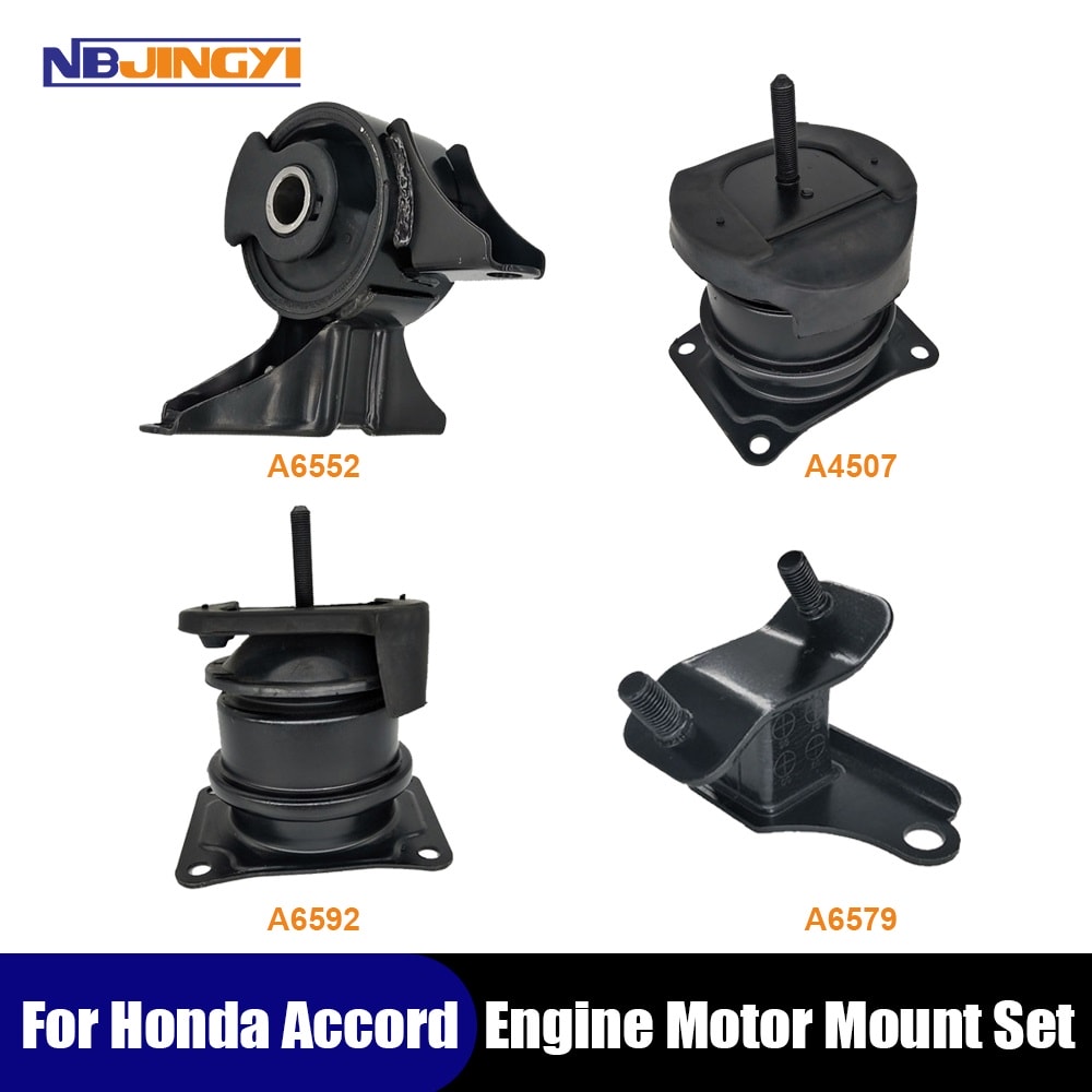 1K0073 Engine Motor & Trans Mount Set 4PCS For 99-03 Acura TL 3.2L & 98-02 Honda Accord