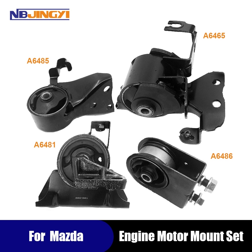 1K0074 Engine & Trans Mount 4PCS 99-03 for Mazda Protege Protege5 1.8L 2.0L for Manual