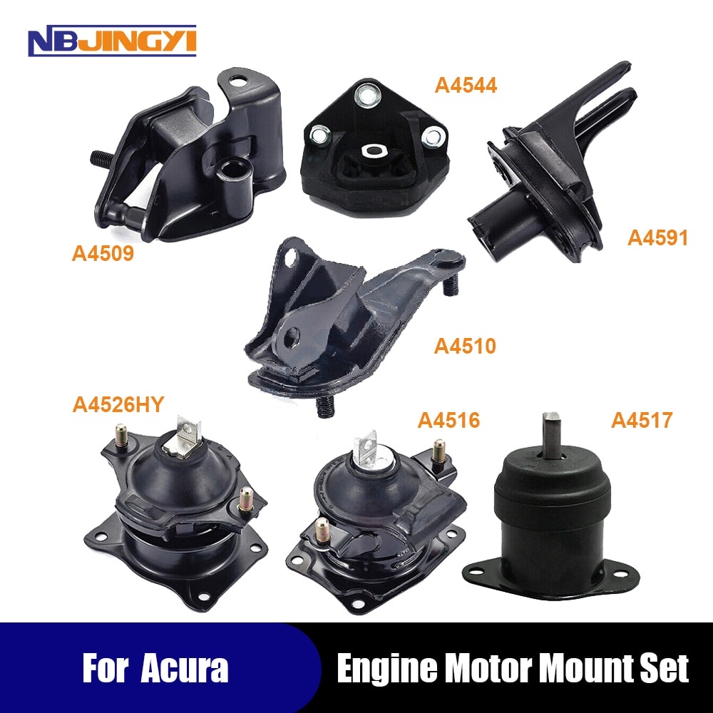 1K0078 Engine Motor & Trans Mount Set 7PCS for 2004-2008 Acura TSX 2.4L Automatic