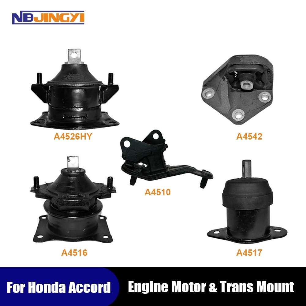 1K0079 Engine Motor & Trans Mount Set 5PCS for Honda Accord 2.4L 2003-007 Hyd w. vacuum