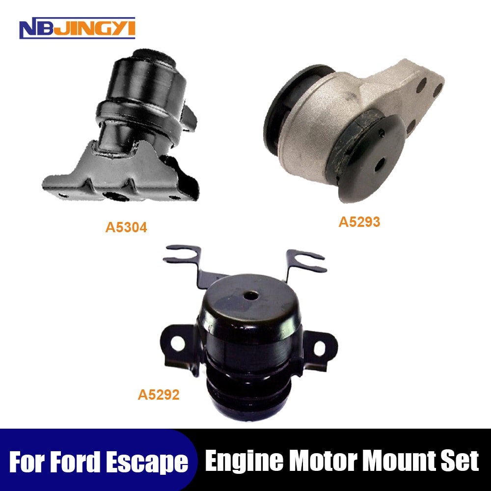 1K0094 Engine Motor & Trans Mount Set For 01-04 Mazda Tribute 2.0L