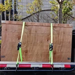 4 Pack Of 1 Inch Custom Printed Polyester Webbing Ratchet Lashing Straps With Coated S Hook