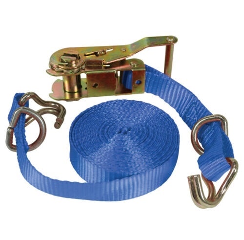 Double J Hook Polyester Ergo Ratchet Tie Down Lashing Strap Strap With Three