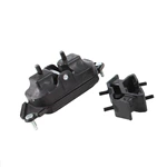 1K0142 Juego de 6 soportes de motor y transmisión para puntal de torsión delantero izquierdo y derecho, compatible con Chevrolet Impala 3.5L 2V 06-11