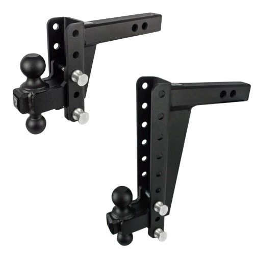 1BJY-HM-62 Trailer Hitch Receiver Powder Coating Color Zinc Nbjingyi Aluminum Alloy Adjustable Ball Mount Customized