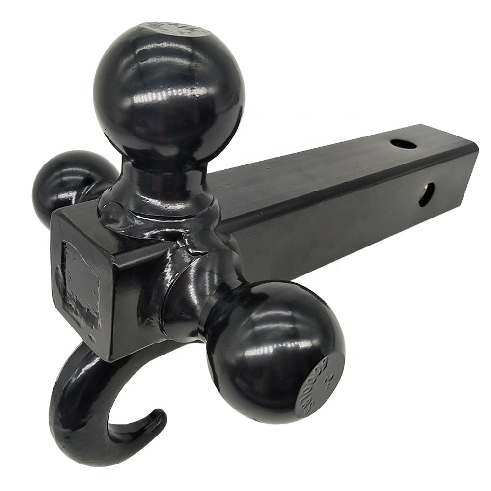1BJY-HM-34 Class III/IV Hollow Shank Multi Ball Mount with Hook fits for 2 inch Receiver