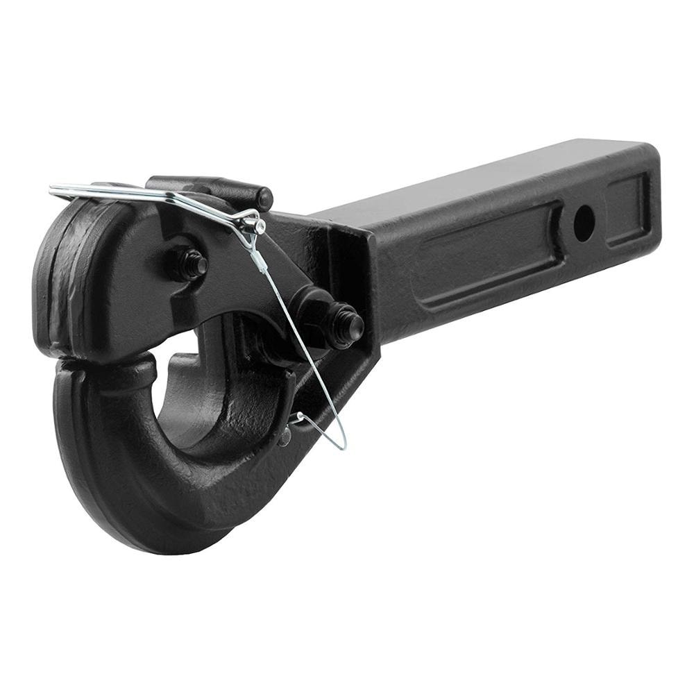 JY-PH-02A Pintle Hook for 2-Inch Hitch Receiver, 20,000 lbs. Fits 2-1/2-Inch Lunette Ring