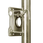 1BJY-TJ-04 Top-wind Marine Jack with Bolt on Swivel Plate - 1000LBS