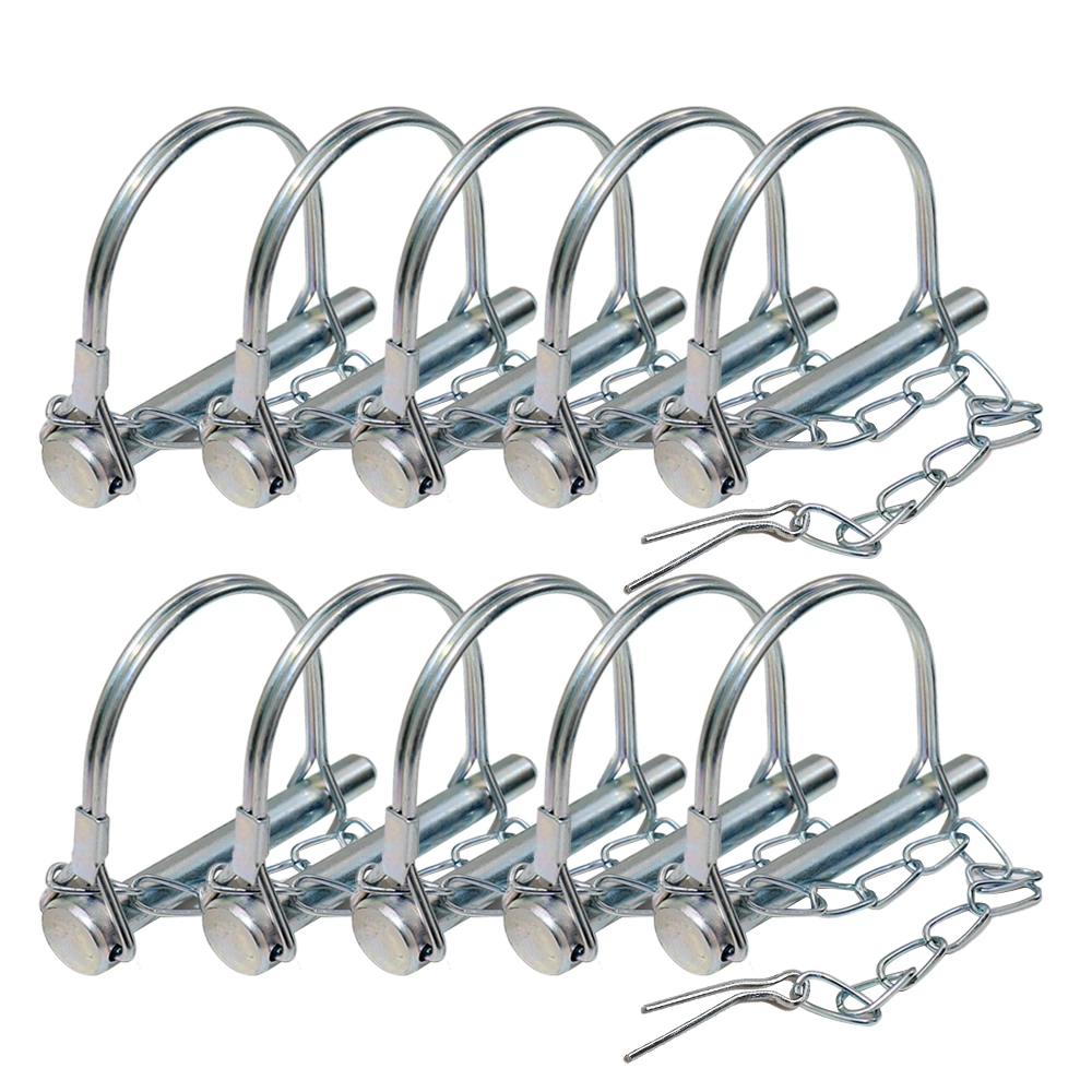 Safety Pin Assembly for High Quality Trailer Hitch Ball Coupler