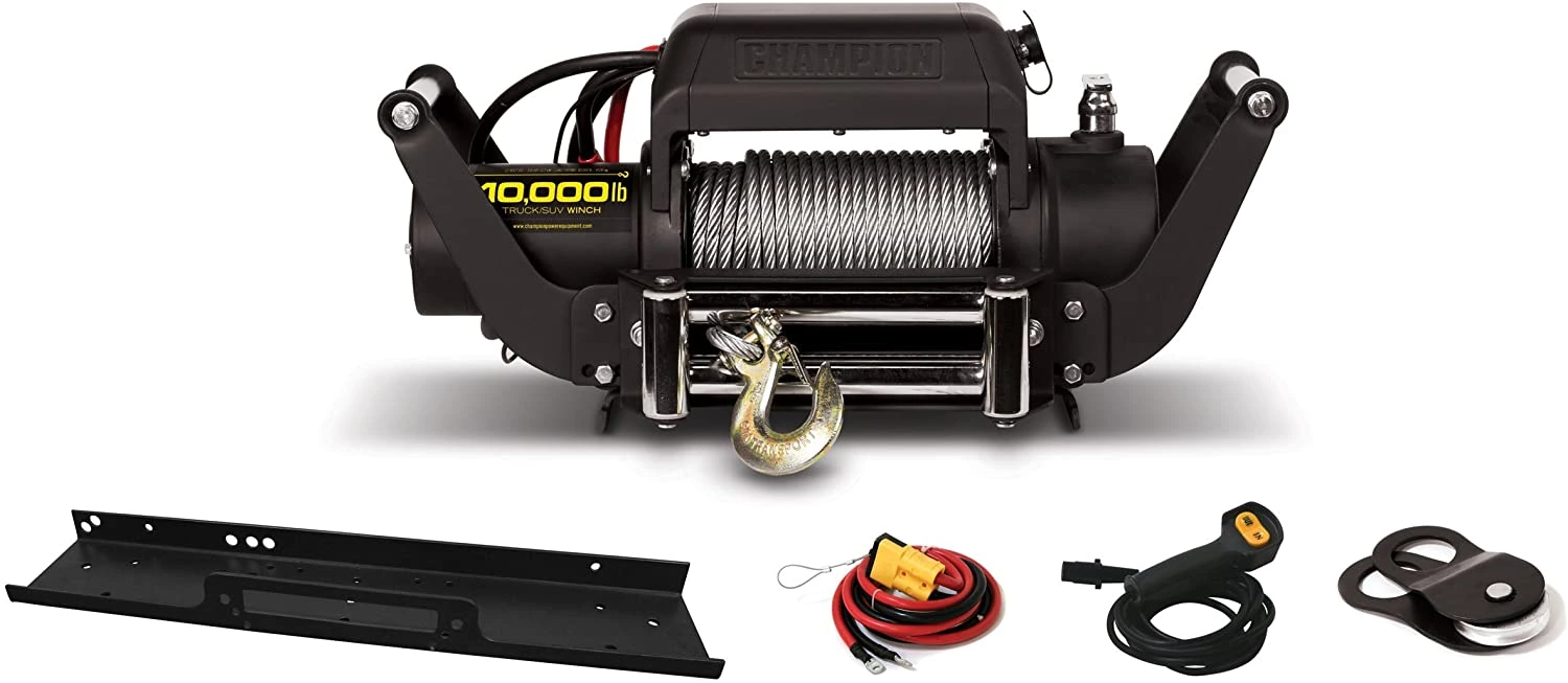 10,000-lb. Truck/SUV Winch Kit with Speed Mount and Remote Control