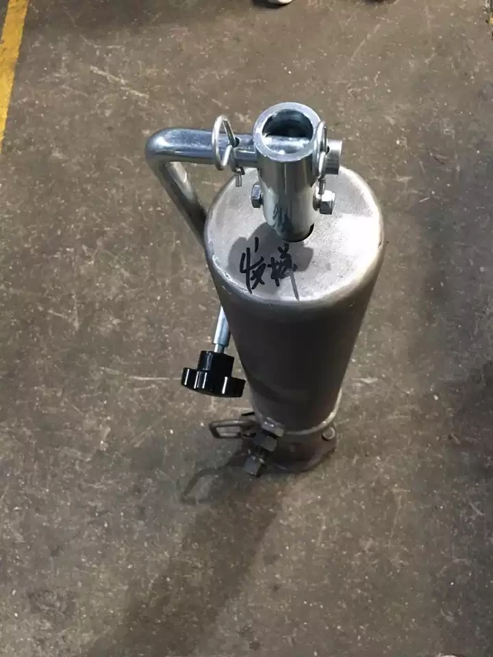 Ningbo jingyi Heavy duty universal Ball Hitch Round Adjustable Gooseneck Trailer Coupler