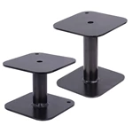 1BJY-LS-06 Kit estabilizador ajustable para RV, 6 pulgadas x 6 pulgadas, brinda a su RV mayor estabilidad en la parte delantera o trasera, negro