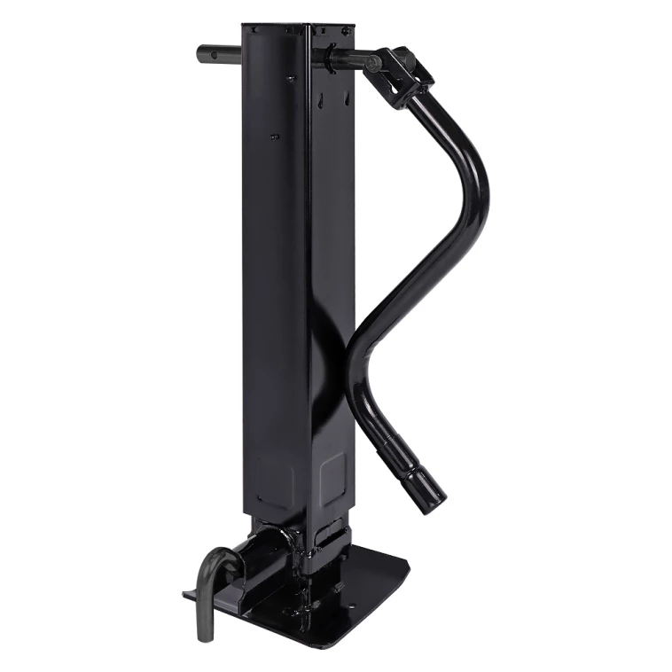 1BJY-TJ-55BA Heavy Duty Front Handle Weld-On Square Tube Jack with Drop Leg