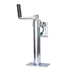 1BJY-TJ-21 2000 LBS Capacity Zinc Bolt-On Swivel Jack with Trailer Jack Base