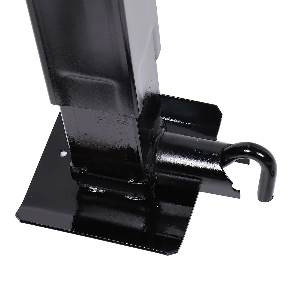 1BJY-TJ-56BA Heavy Duty Side Handle Weld-On Square Tube Jack with Drop Leg
