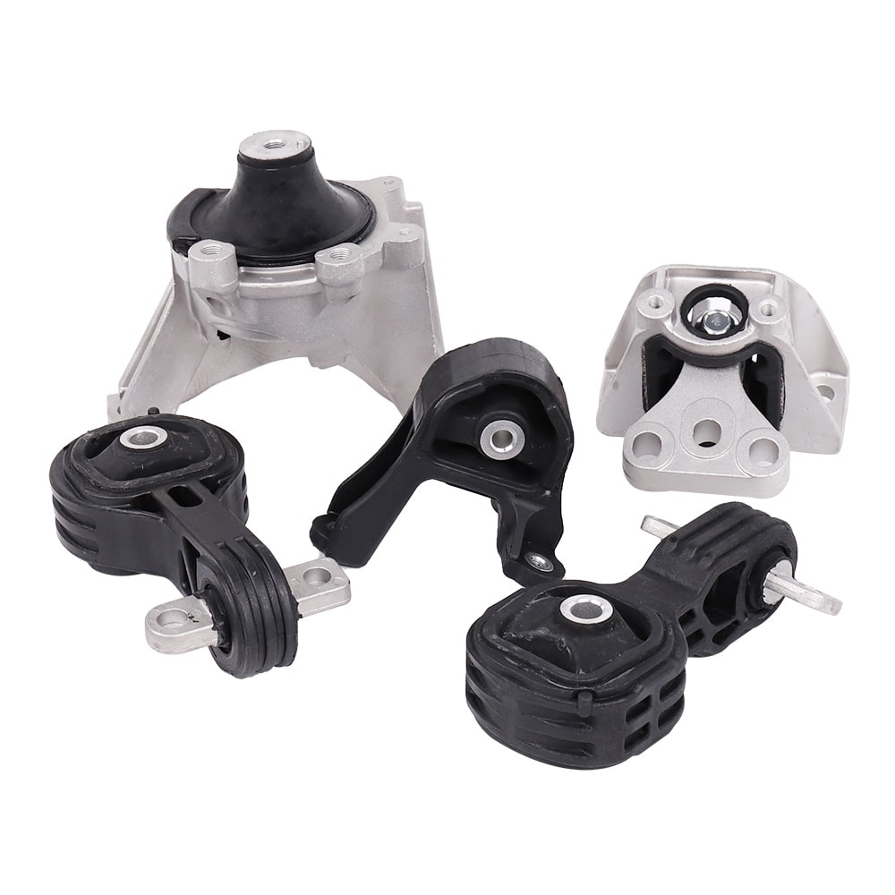 1K0132 Engine Motor & Transmission Mount Set 5PCS. for 2007-2011 Honda CR-V 2.4L 4WD.