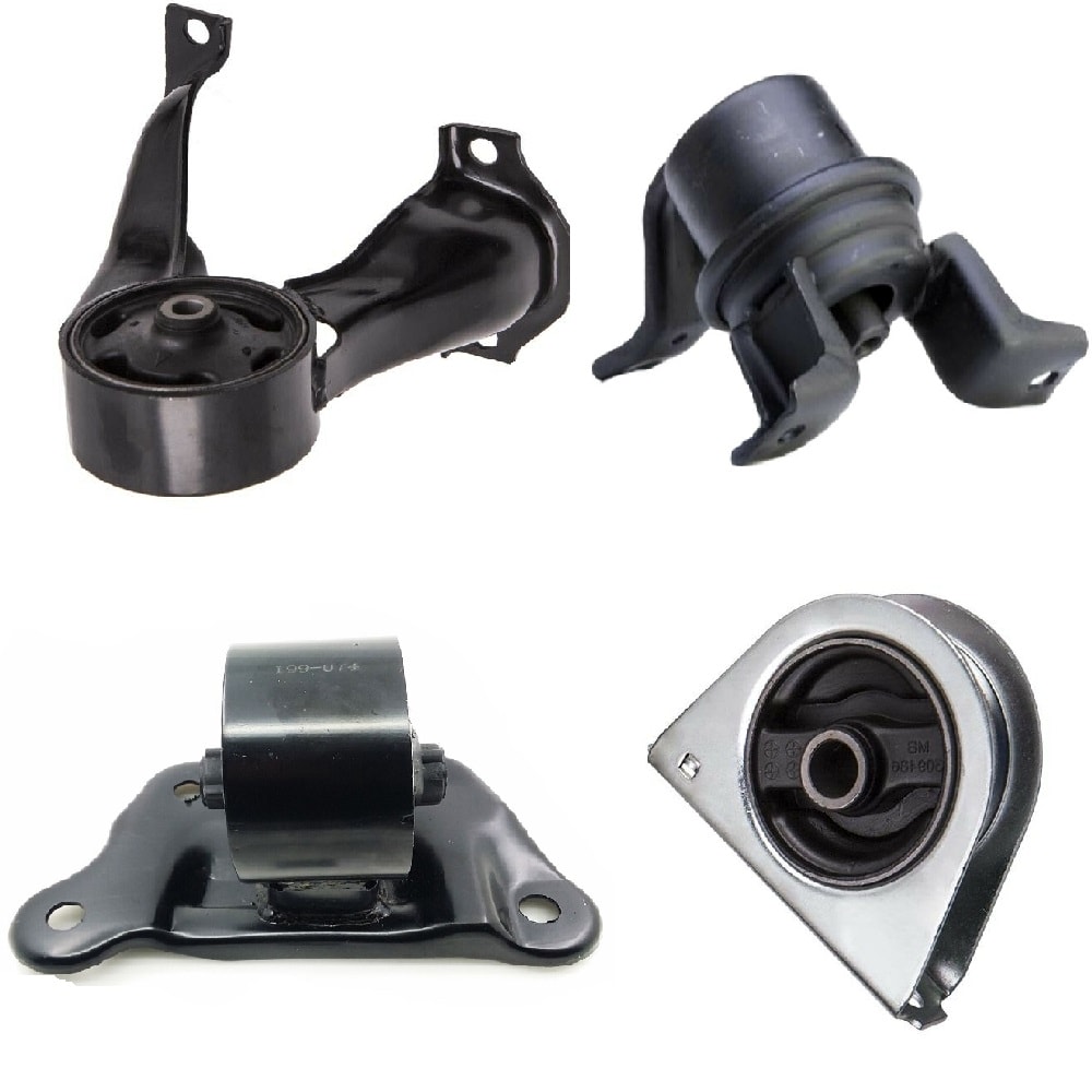 1K0148 Engine Motor & Trans Mount Set 4PCS fit for 2002-2007 Mitsubishi Lancer 2.0L for Manual.