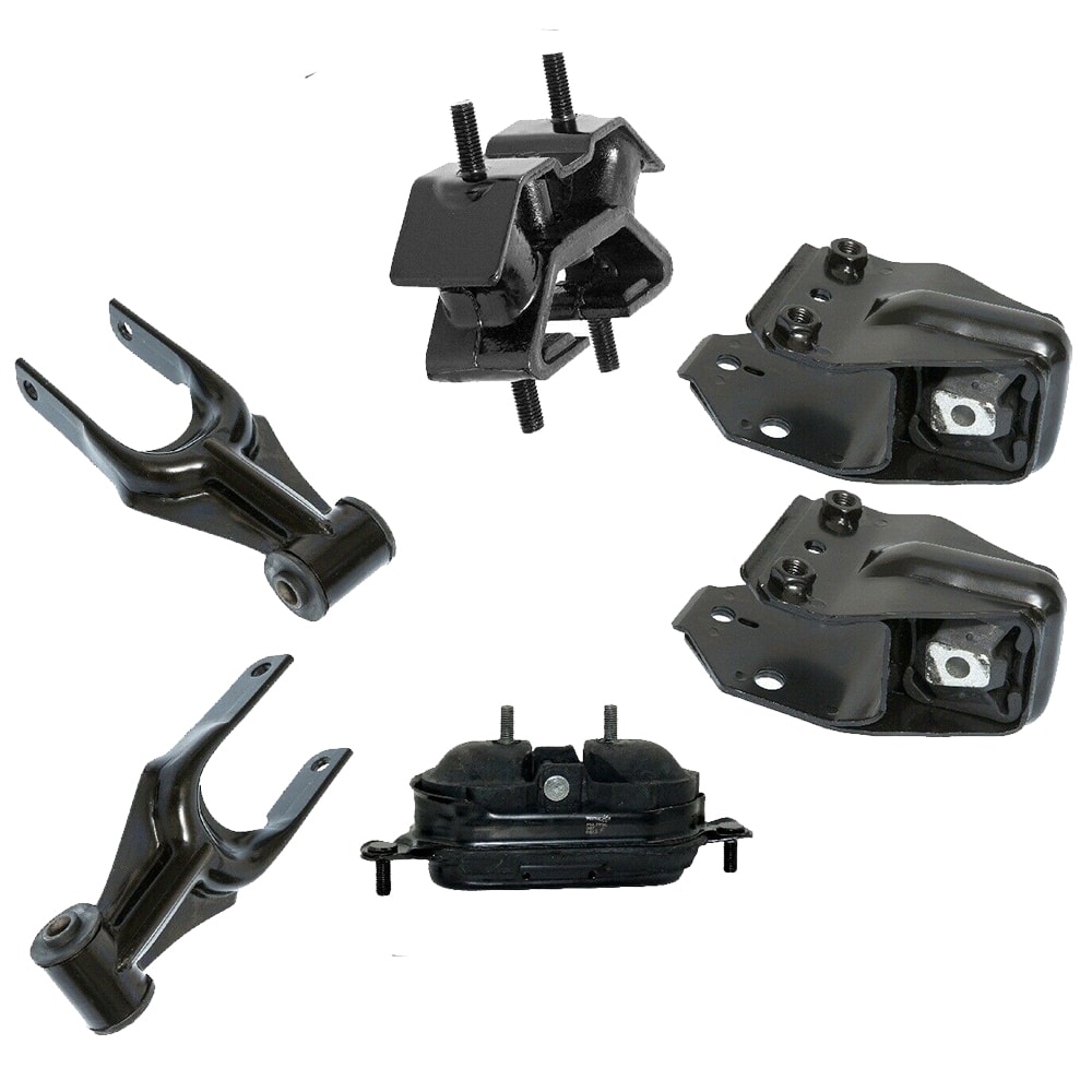 1K0156 Motor & Trans Mount 6PCS Set for 2006-2011 Chevrolet Impala / Monte Carlo 3.5L