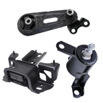 1K0164 Front Rear Engine Motor & Auto Trans. Mount 3Pcs Set fit for 2011-2014 Mazda 2 1.5L-L4