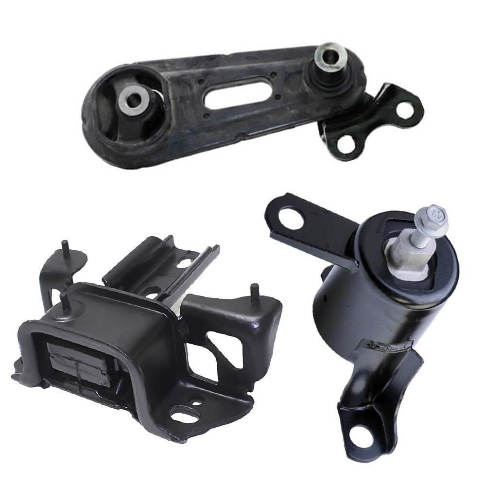 1K0164 Front Rear Engine Motor & Auto Trans. Mount 3Pcs Set fit for 2011-2014 Mazda 2 1.5L-L4