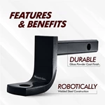 1BJY-HM-70 Trailer Ball Mount Swivel Trailer Ball Mount Trailer Ball Mount Towing Hitch