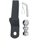 1BJY-HM-37 5000lbs Capacity Trailer Hitch Ball Mount With 2 Inch Ball With Pin And Clip