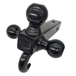1BJY-HM-34 Class III/IV Hollow Shank Multi Ball Mount with Hook fits for 2 inch Receiver