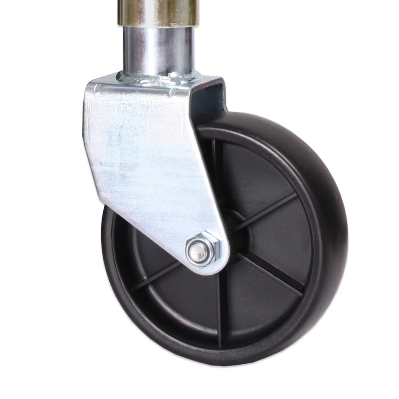 1BJY-TJ-04 Top-wind Marine Jack with Bolt on Swivel Plate - 1000LBS