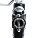 1BJY-TJ-14 Weld-On Pipe-Mount Swivel Trailer Tongue Jack, 5000 lbs. 15 Inches Travel