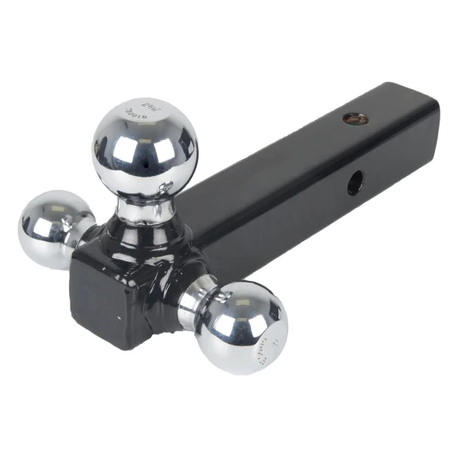 1BJY-HM-32 Class III/IV Solid Shank Trailer Hitch Triple Ball Mount