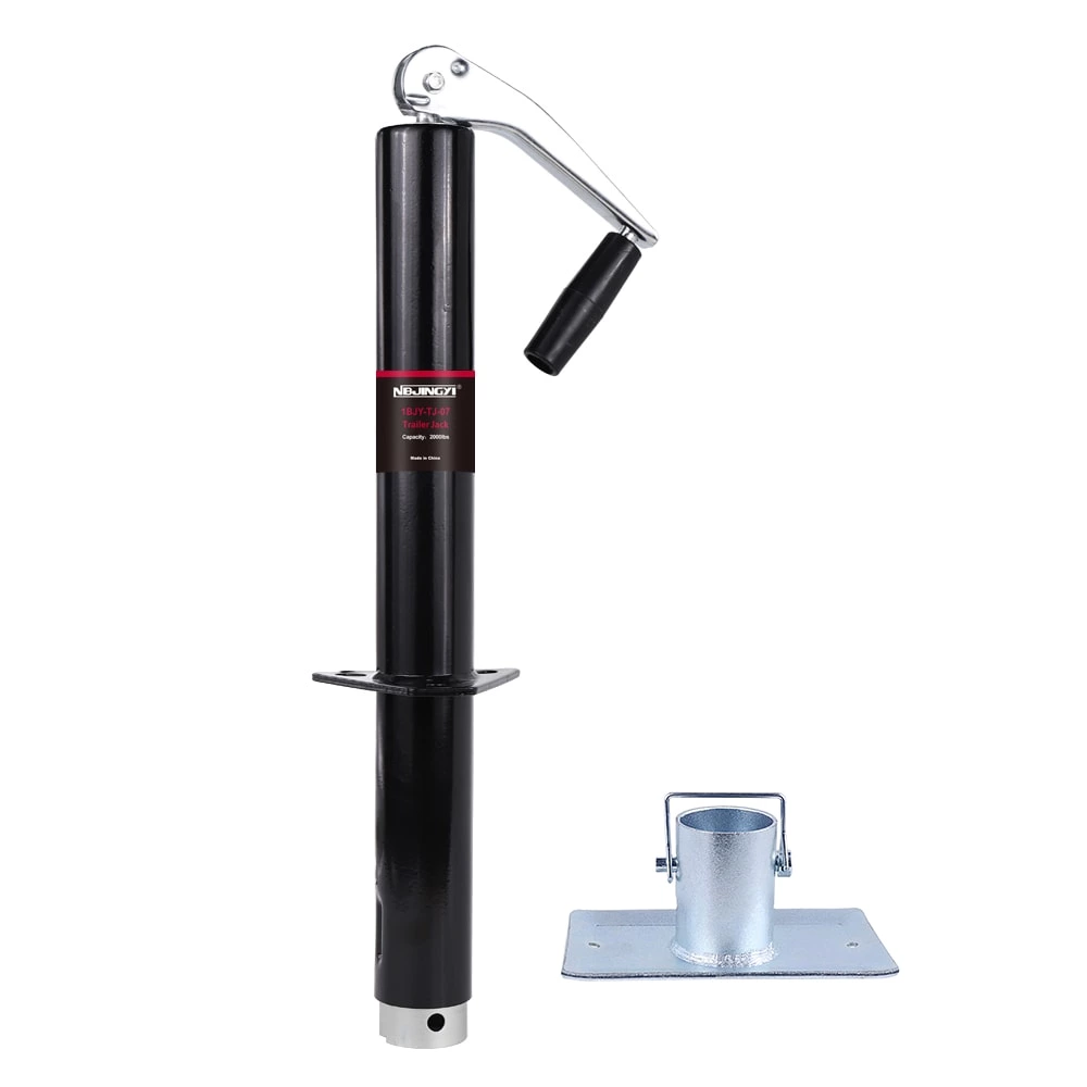 1BJY-TJ-07FT A-Frame Tongue Jack with Trailer Jack Base - 2000LBS Capacity