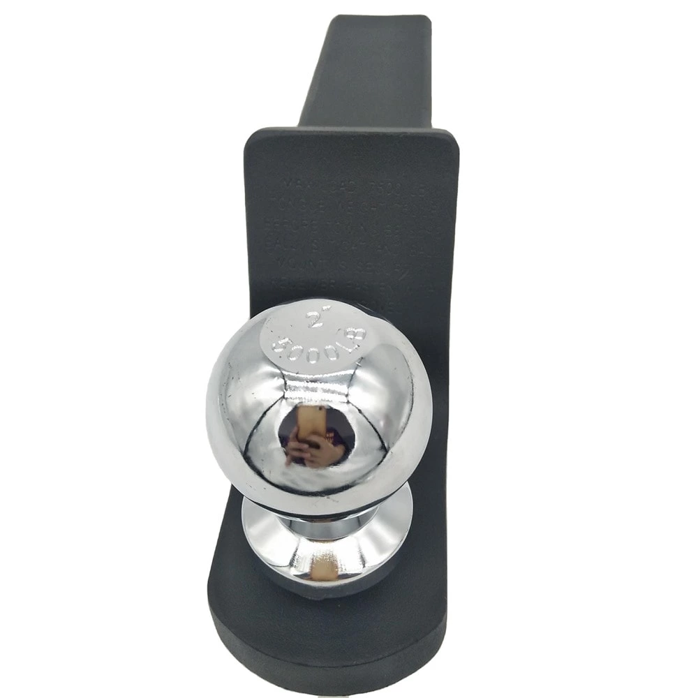 1BJY-HM-37 5000lbs Capacity Trailer Hitch Ball Mount With 2 Inch Ball With Pin And Clip