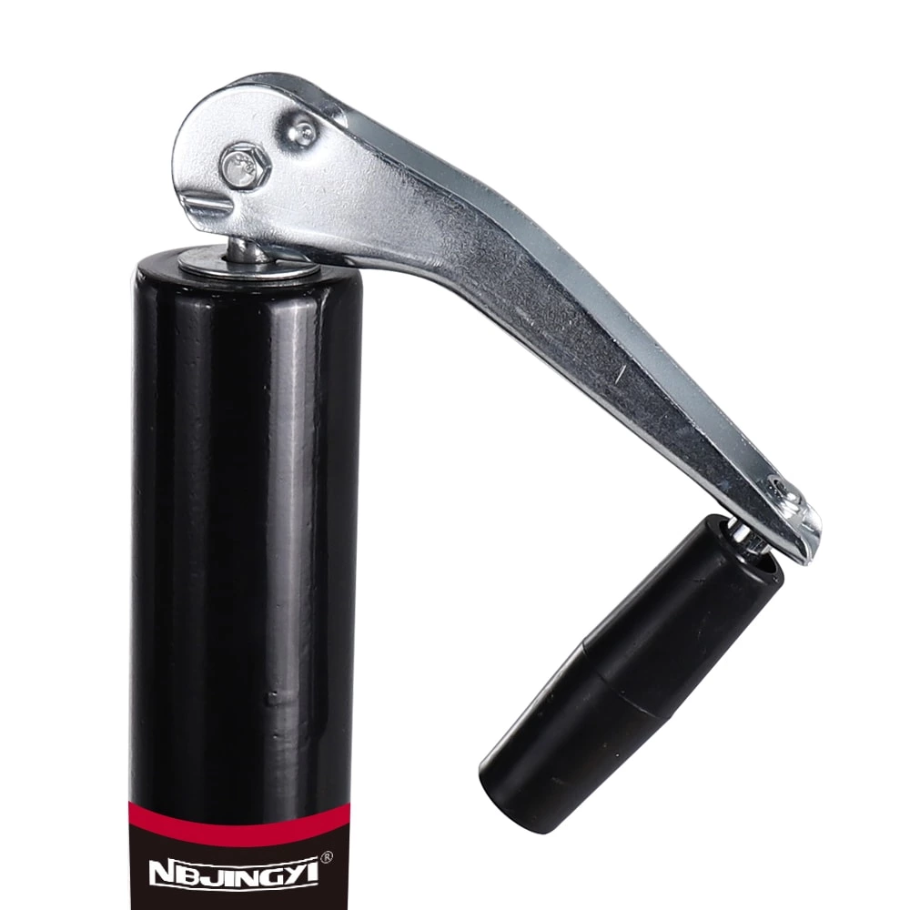 1BJY-TJ-07S 15inch Topwind Round A-Frame Trailer Tongue Jack with Wheel, 2000LBS Load Capacity