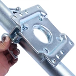 1BJY-TJ-01 Zinc Marine Trailer Jack Heavy-Duty Swivel Mount with 6-Inch Wheel