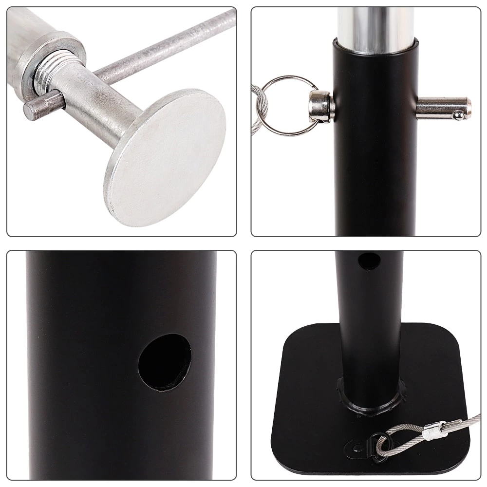 1BJY-LS-03 A frame 2000lbs 5000lbs top wind side wind trailer jack for trailers and RV