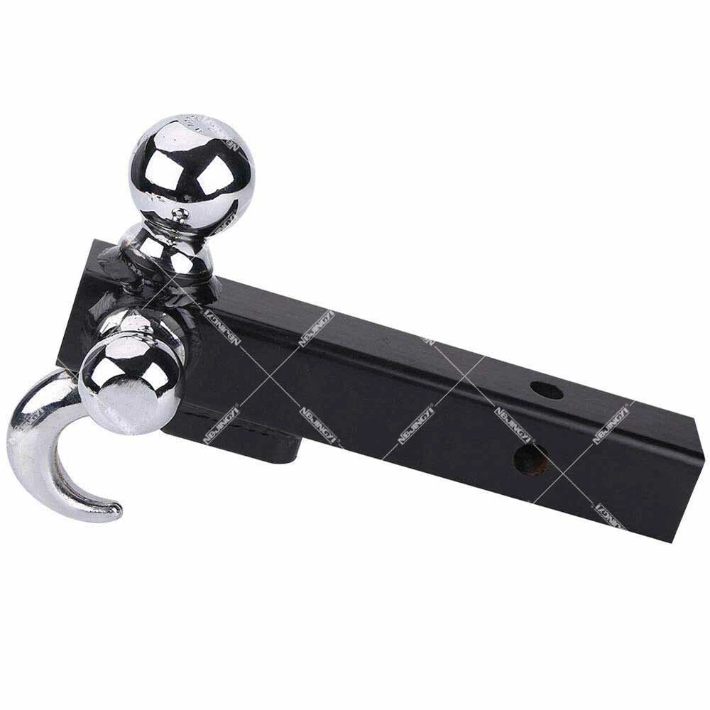 1BJY-HM-35 High Quality Multi Ball Mount with Hook for towing 5000/7500/10000lbs GTW Solid Shank