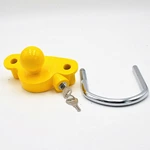 1BJY-JL-002 Silverline Trailer Hitch Lock 2 inch. Dia Ball